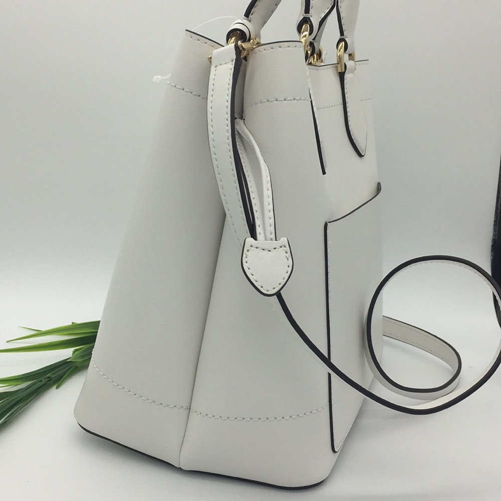 Michael Kors EDEN LG DRWSTRNG GRAB Bag Opt/ Blosso - Picture 8 of 8